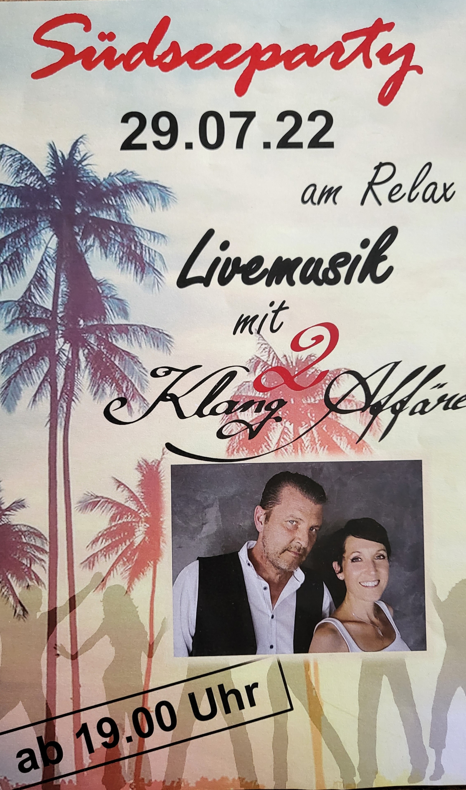 2KlangAffäre - Live im Relax 2022